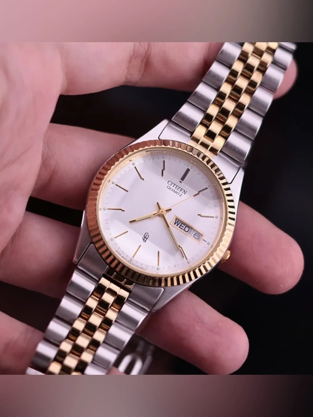 Vintage 1980 Citizen Quartz CQ 6100-K09311 Men’s Watch